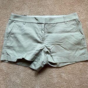 J. Crew Light Olive Women's Shorts